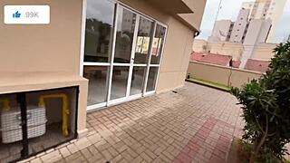 Latina Babe Amberzinha Debuts Homemade Fuck In New Apartment