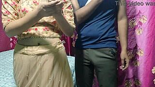 Indian girlfriend gets hard riding and deepthroat sex