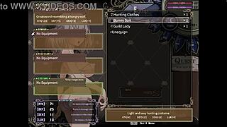 Branded Azel receives an intense anal massage in this hentai anime featuring assfucking scenes.