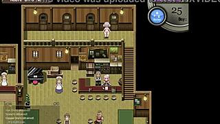 Branded Azel receives an intense anal massage in this hentai anime featuring assfucking scenes.