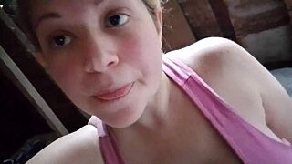 mel masturbates on webcam call