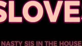 look at my tight hole, stepsis begs, pound my gorgeous ass hard and deep!