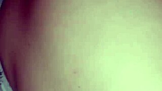 Beautiful girlfriend gives a great massage with oil and then gets fucked in the ass
