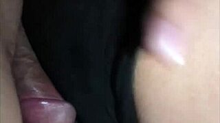 Sleepover With Friend In Mini Black Shorts