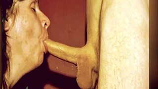 the goat takes long cock deep in throat for intense blowjob
