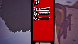 anime character in a playful scenario