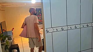 Hey guys, caught stepdad sneaking in for night action