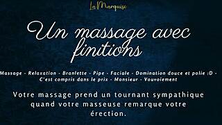 this french massage leads to an amazing blowjob, with audio porn vibes