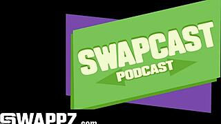 On the Swappz podcast, stepmoms and stepsons engage in hardcore fucking and blowjobs live on air.