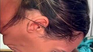 Edna samara delivers intense blowjobs with big tits and ass