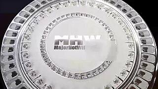 aubrey black teasing rome majors with her wet mouth before creampie