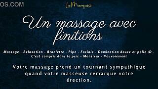 this french massage leads to an amazing blowjob, with audio porn vibes