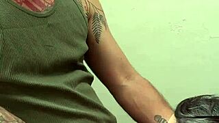 If there's a happy man in the world, it's this cuckold