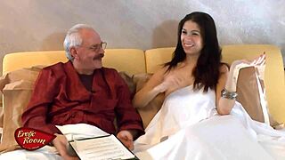 Deborah Sorrentino visits an erotic room for a special experience.