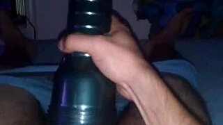 Watch ob1s first stroke with fleshlight?