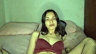 Fucking my emo pussy compulsively to creamy orgasm close up