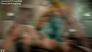 Cammy acts very slutty and naughty on the street