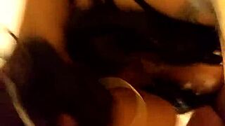 Who is this masked amateur giving a sloppy blowjob and cumshot?