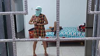 Horny housewives get playful while doing household chores