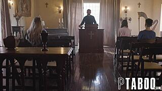 Belle Penelope Kay Confesses Desires To Priest Tommy Pistol