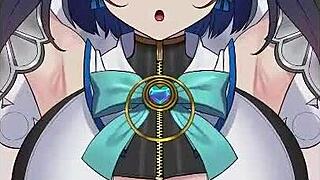 perpendicular paizuri compilation with big tits cumshots