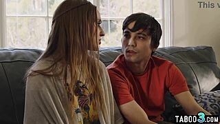 Youth counselor tricks naive teen Laney Grey and boyfriend into a wild threesome fuck session. They couldn't hold back.