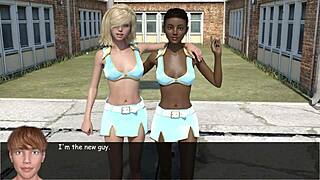 Intense college fucking in 3D school adventure