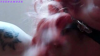 Big Suceuse Française Soumise Baisée Dans Tous Les Trous Avec Éjaculation Faciale