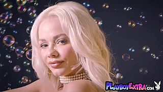 elsa jean stripping in martini glass, wanna see?