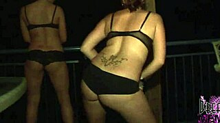 Naked twerking in Ozarks with five hotties, so fun!