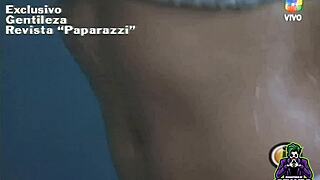 pamela david, the argentinian milf, caught in paparazzi 2?