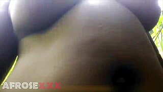 can you believe this ebony pussy getting fucked in the park?