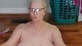 Hot Mature Performs Intense Morning Yoga With Big Tits Exposed