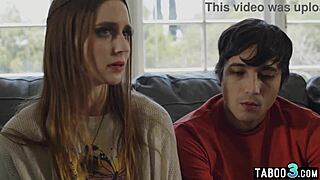 Youth counselor tricks naive teen Laney Grey and boyfriend into a wild threesome fuck session. They couldn't hold back.