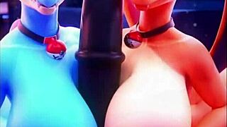 omg charizard pokemon comp, big t-ts and ass, so hottt