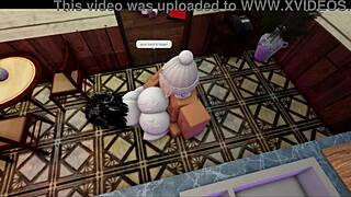 wife cooks me a meal, so i give her my monster cock