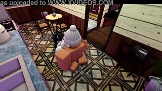 wife cooks me a meal, so i give her my monster cock