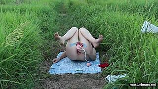 my extreme anal solo into the wild