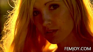 German busty blonde teen 18+ corinna nude at sunset