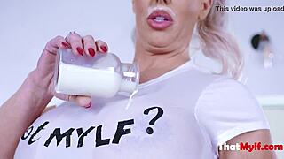 blonde milf's smart plan to get money from alura jensen