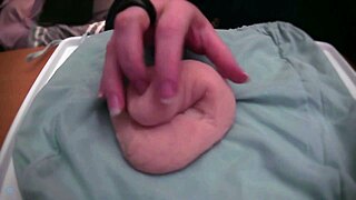 We were just playing with that soft limp fake cock at home, no sound