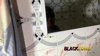 i fuck my ebony stepmother's narrow ass in the bathroom