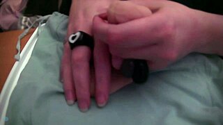 We were just playing with that soft limp fake cock at home, no sound