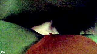 Amateur couple having an intimate close up session together