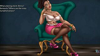 myhypnotizedfamily 2 tilda reaches orgasm by rubbing her pussy in hentai game