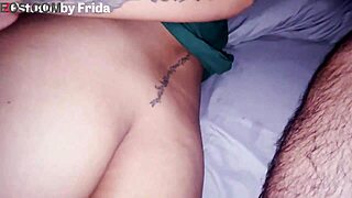 Dildo in my girlfriend Frida's ass, what a slut! 😏