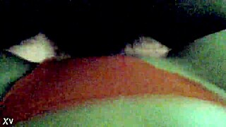 Amateur couple having an intimate close up session together