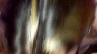 Blonde friend enjoys bent over sex