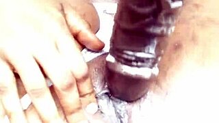 quick solo session with dildo and toys