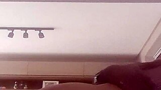 blonde couple enjoys deepthroat and creampie in pov